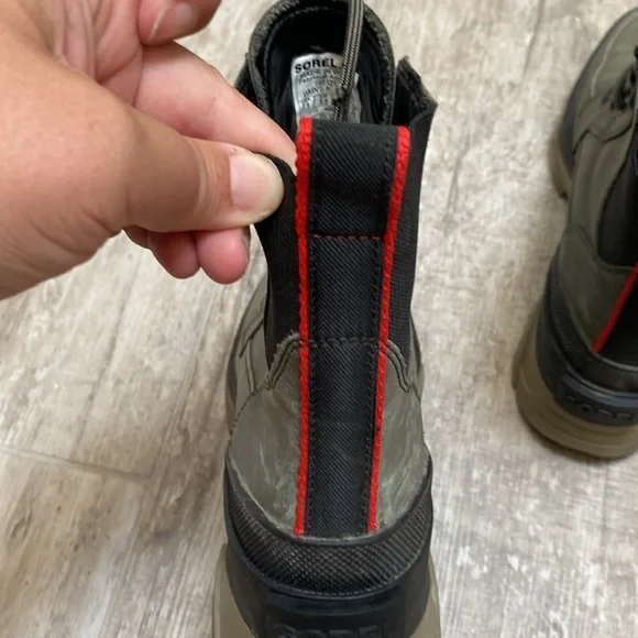 Sorel Women's Boots in Olive and Black - Picture 5 of 9